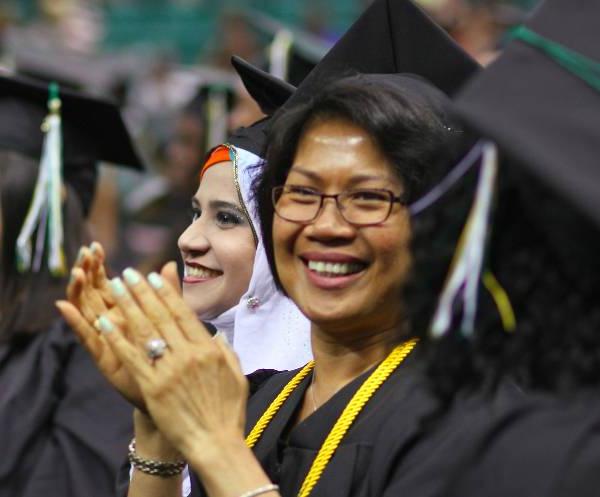 smiling graduates